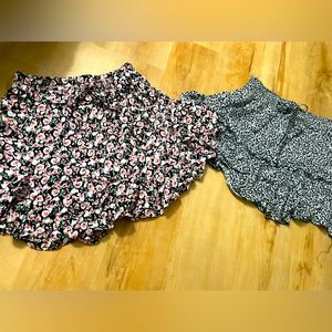 2 skirts, hardly worn in great condition